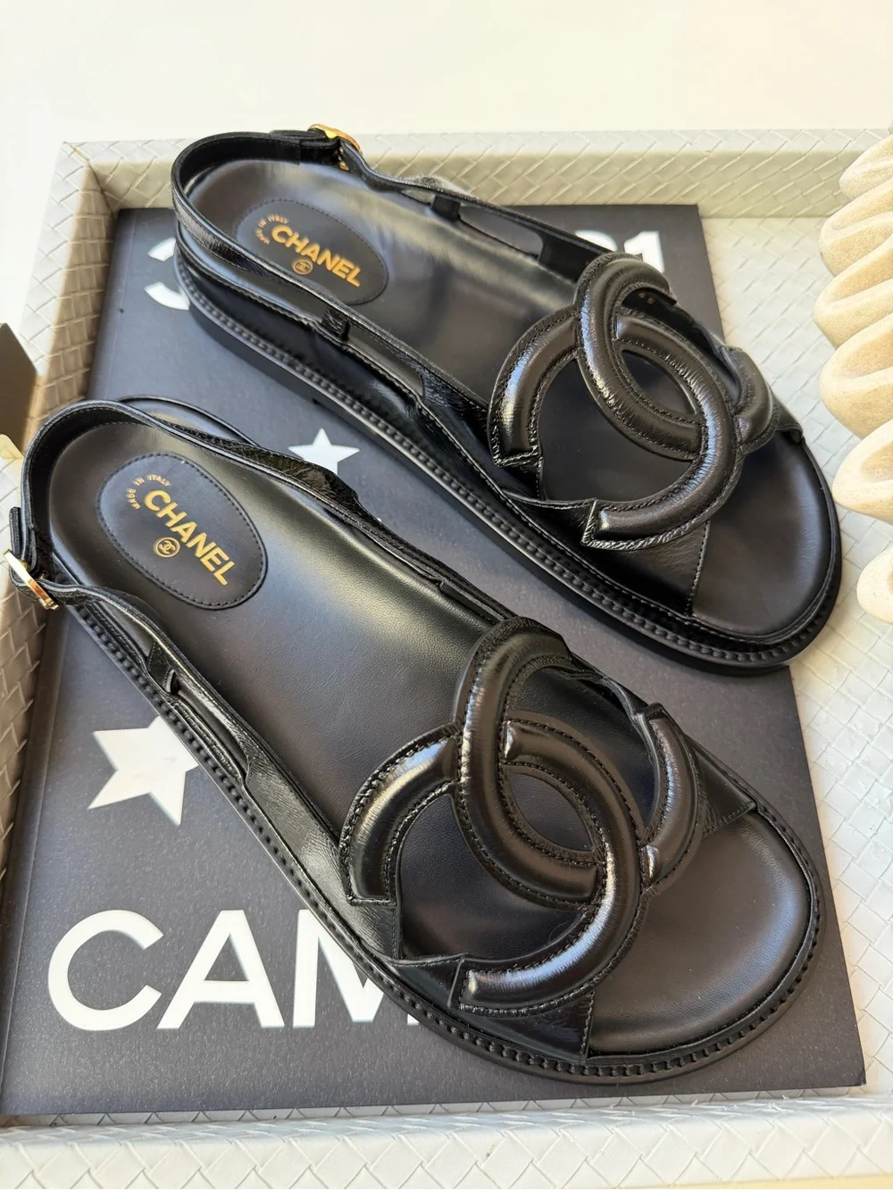 CHANEL iconic interlocking